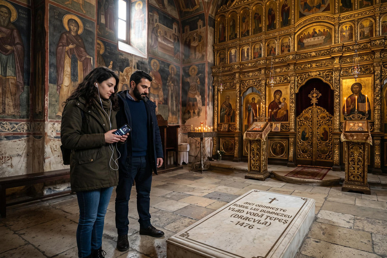 Bucharest: Dracula’s Tomb & Slanic Prahova Salt Mine Tour Audio guide in 24 languages