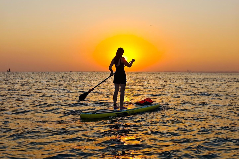 See the Sunrise in Copacabana from a Stand Up Paddleboard with Photos