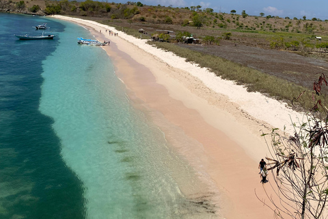 Lombok : Isola di sabbia, gili petelu, gili gambir e spiaggia rosa