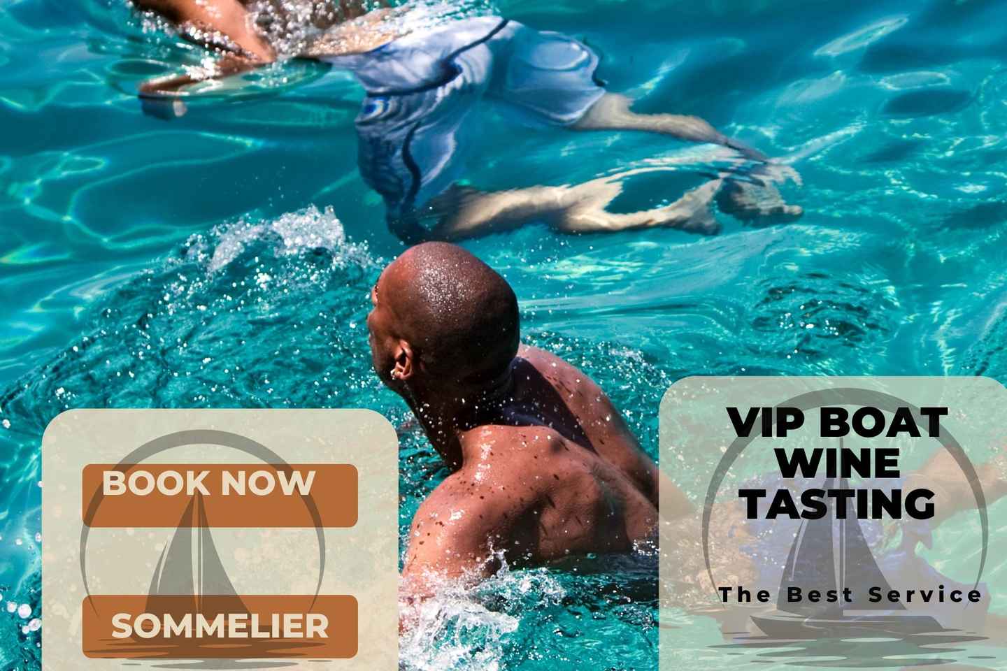 BLUE LAGOON WINE AND BBQ BOAT