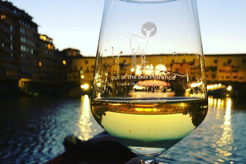 Florence: Historical Walk and Private Boat Tour with Wine