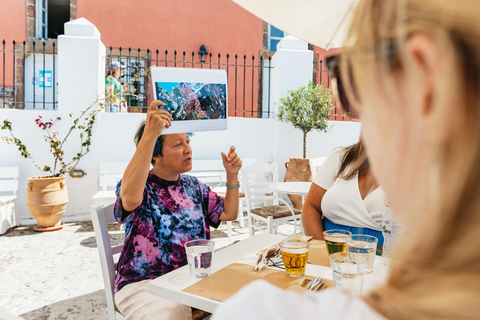 Fira : Visite guidée à pied pour les gourmets avec dégustations