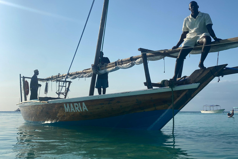 Mnemba Island full day trip with BBQ-seafood lunch