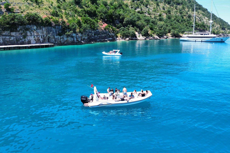 Tirana/Sazan Island, Haxhi Ali Cave & Beach Day By Speedboat From Tirana/Durres: Sazan & Karaburun Peninsula by Speedboat