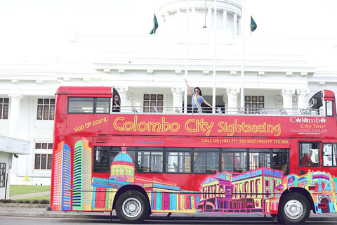 Colombo Stadtführung mit dem Open-Deck Bus
