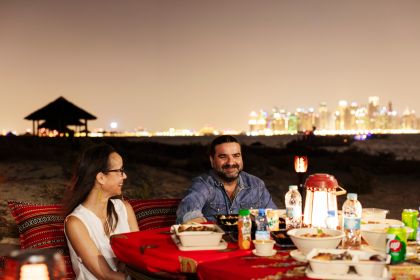 Doha: Prywatna kolacja na wyspie Al Safliya