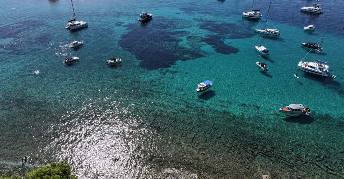 Split/Kaštela/Trogir: Blue Lagoon 3-Island Tour with drinks — a boat tour from Split, Croatia