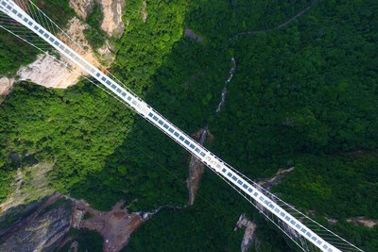 Zhangjiajie : excursion guidée d&#039;une journée au Grand Canyon et au pont de verre