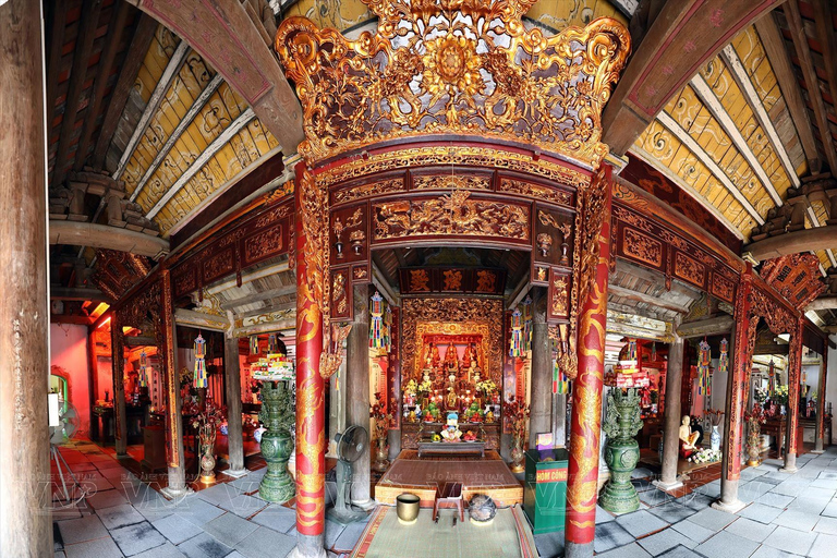 Hanói: salsa de soja, pueblo de los vermicelli y pagoda Thang NghiemTour privado: pueblo de la salsa de soja, pagoda, pueblo del incienso y sombreros