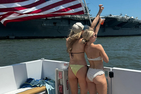 Charleston Private Charter for up to 38 Capt. Coolers Floats Sunshine Vibes 2 Hour Private Charter: 1 to 14 Passengers