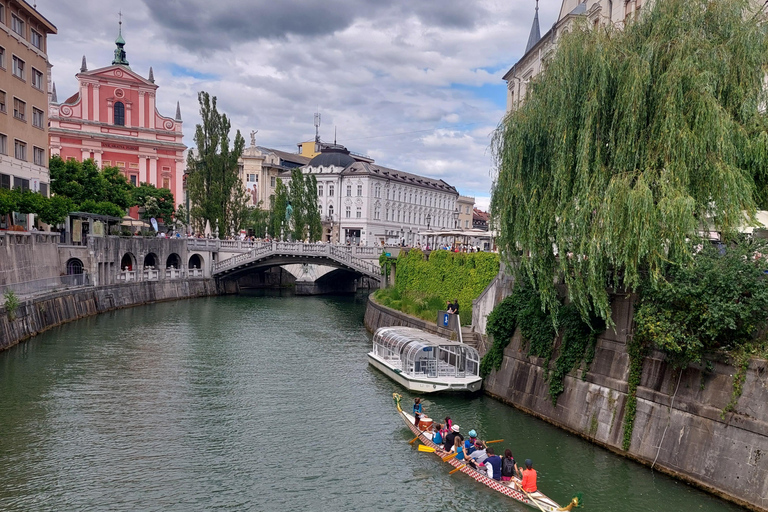 Erkunde Ljubljana mit einem lizenzierten Tourguide (kleine Gruppen)