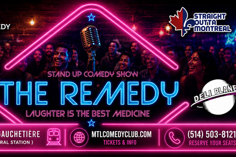 The Remedy Stand-Up Comedy Show Ticket