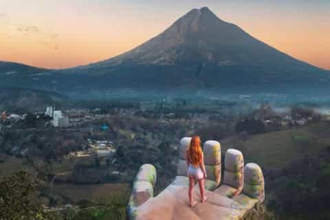 Antigua : écoparc Hobbitenango et Cerro de la Cruz