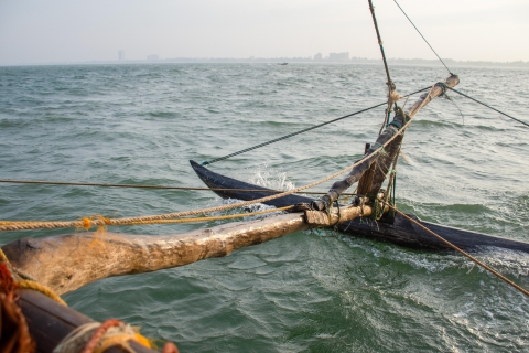 Negombo: Catamaran Sailing with Traditional Fishermen Negombo: Go with traditional wind sailing fishermen-Guided