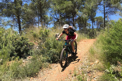 Costa Blanca, e-MTB Tour at the steep coast