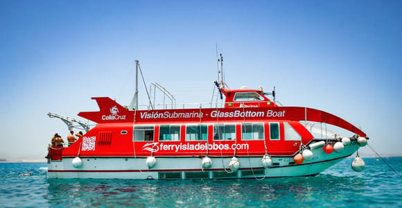 Lobos Island: Ferry + Mini Submarine Cruise + Leisure Time