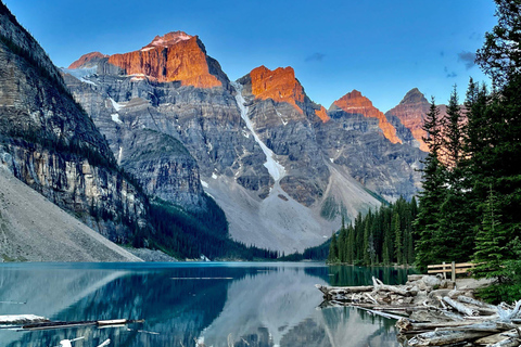 Banff/Canmore: Soluppgång vid Moraine LakePrivat erfarenhet