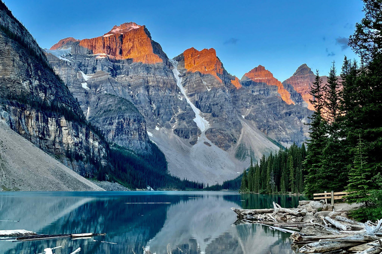 Banff/Canmore: Wschód słońca nad jeziorem MorainePrywatne doświadczenie