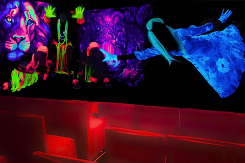 Prague: Underground Black Light Theatre Interactive Show