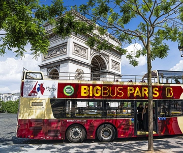 Paris: Big Bus Hop-on Hop-off Tour & Panoramic Night Tour