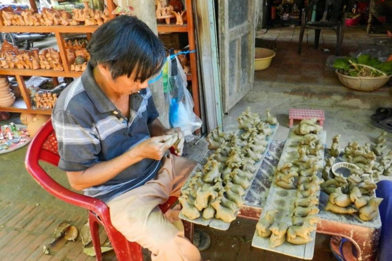 Hoi An: Private Fahrradtour mit Besichtigung der Landschaft und Korbboot