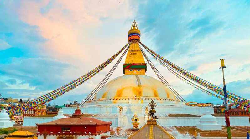 Felicidade Budista: Excursão de 1 Dia em Katmandu pelas Estupas Budistas