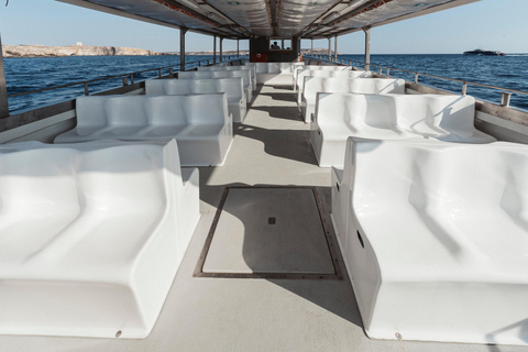 From Bugibba: Comino and Gozo Cruise with Swim Stops