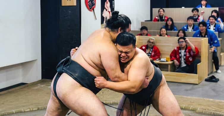 Tokyo Ginza: Sumo Show Full of Experiences & Souvenir Photos