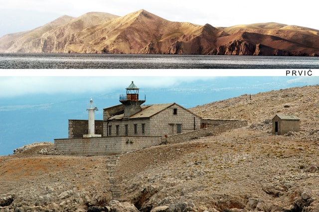 Baška: panoramische tour met traditioneel Kroatisch houten schip