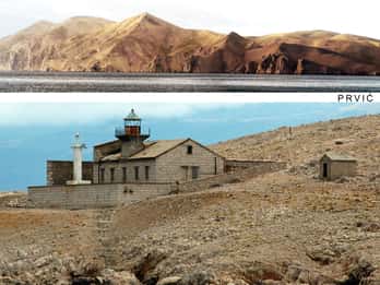 Baška: Panorama-Tour mit traditionellem kroatischem Holzboot
