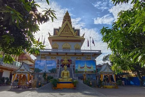 Phnom Penh Sehenswürdigkeiten &amp; Siem Reap Angkor Wat 2 Tage Paket