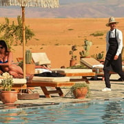 Marrakech Agafay Desert Quad Bike with Pool Swim Lunch Tea