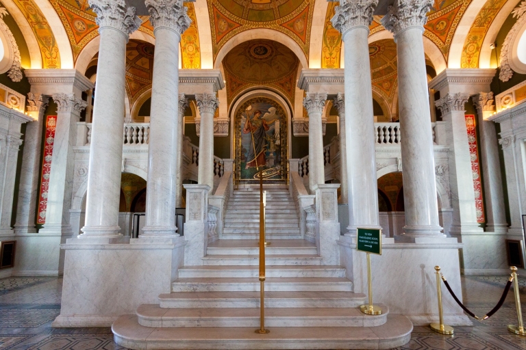 Washintgon, DC : visite de la colline du Capitole et de la bibliothèque du Congrès