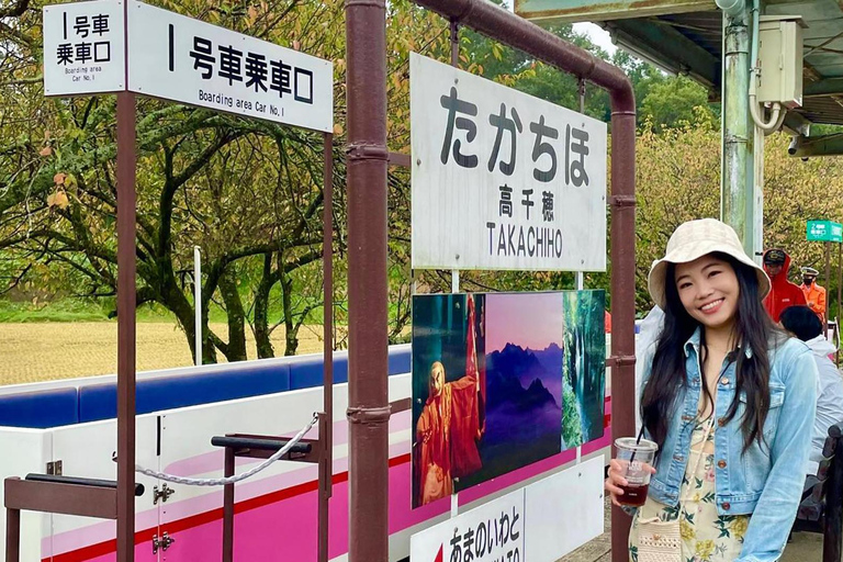 Fukuoka: Takachiho Gorge & Scenic Railway One Day Tour Limited-Time One-Day Tour (Excluding Admission Fees)