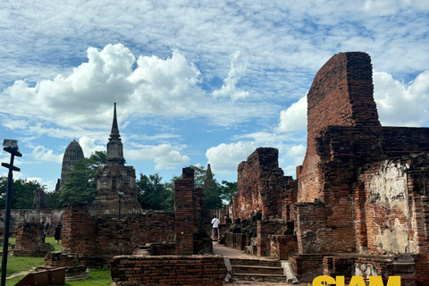 L&#039;incredibile tour degli antichi templi di Ayutthaya: Da BangkokGruppo privato con guida in inglese