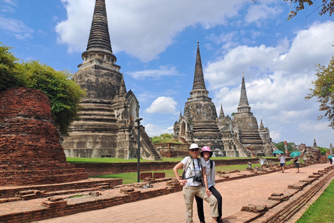 Colori di Ayutthaya: tour in bicicletta di 6 ore patrimonio dell&#039;UNESCO