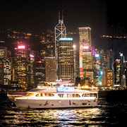 Hong Kong: Victoria Harbour Symphony of Lights Cruise&Drinks