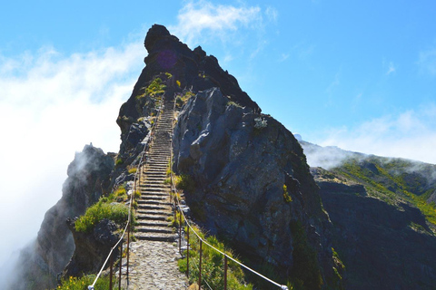 PR1 Guided Tour Pico Areeiro - Pico Ruivo W/Ticket included Funchal Center Cable Car Pick Up Point