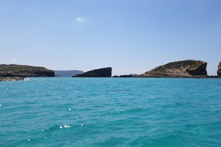 Mellieha: Comino, Crystal & Blue Lagoon 2 Bay Evening Cruise