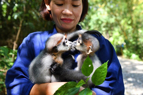 Cuc Phuong nationalpark Van Long-reservatet Privat dagsutflykt