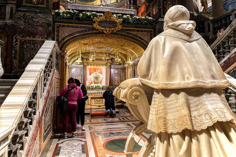 Santa Maria Maggiore: biglietto d'ingresso, audioguidaSanta Maria Maggiore: biglietto d'ingresso, audioguida e visita guidata con Papa Francesco