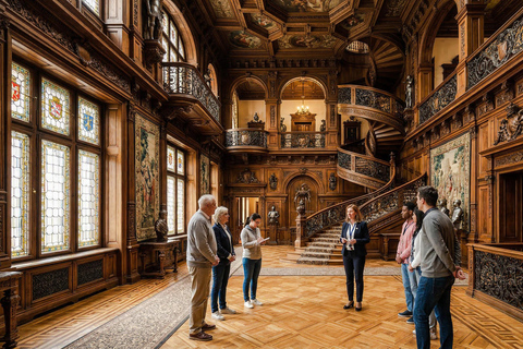 MINIVAN Bucharest : Peles Castle, Dracula's Castle & Brasov Audio Guide 24 Languages