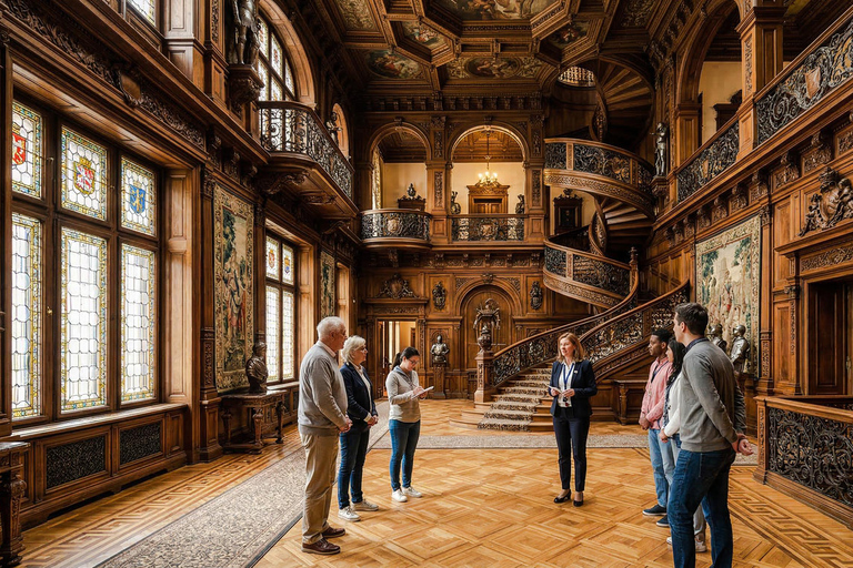 MINIVAN Bucharest : Peles Castle, Dracula's Castle & Brasov Audio Guide 24 Languages