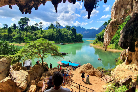 De Khao Sok: passeio no lago Cheow Lan com almoço em PhuTawanOpção 2: Viagem privada ao Lago Cheow Lan com almoço em PhuTawan