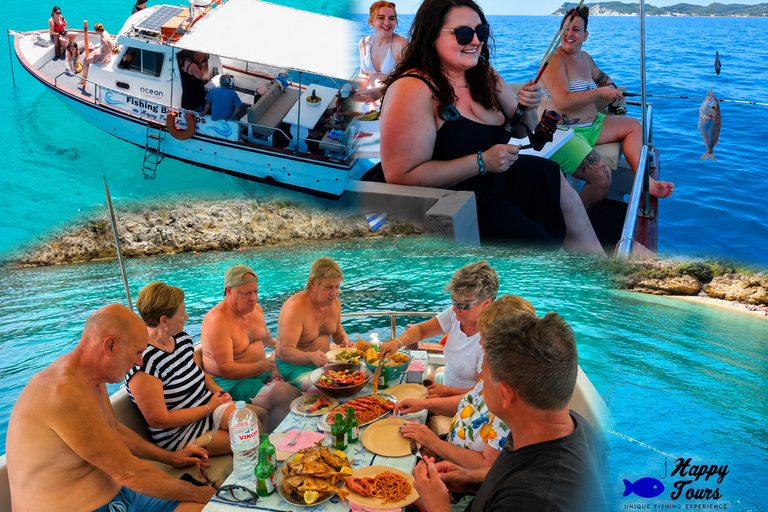 Lefkimmi: Small-Group Fishing Trip with Freshly Cooked Meal