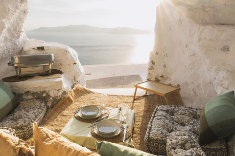 Santorin : randonnée dans la caldeira et dînerSantorin : Randonnée dans la caldeira et dîner