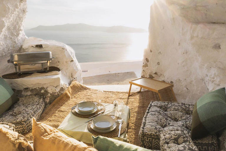 Santorin : randonnée dans la caldeira et dînerSantorin : Randonnée dans la caldeira et dîner