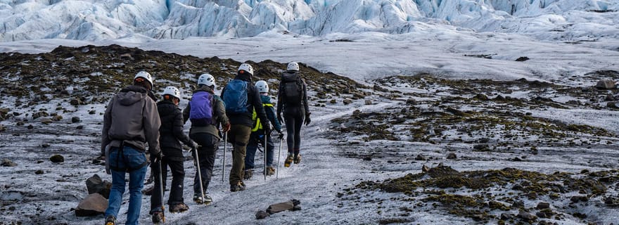 Skaftafell : randonnée glaciaire en très petit groupe