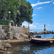 Opatija: Bootstour bei Sonnenuntergang oder mit Schwimmen