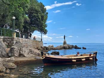 Sunset Ride Opatija on Madonnina Boat Tour